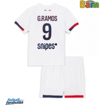 Paris Saint-Germain Goncalo Ramos #9 Bortedraktsett Barn 2025-26 Kortermet (+ Korte bukser)
